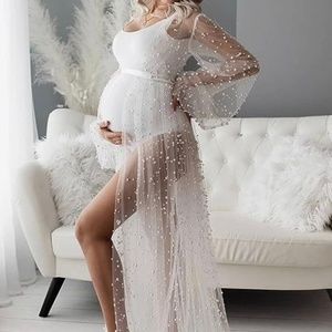 Pearl Robe - Bridal or Maternity